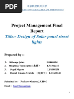 Project Management Final Report Title de