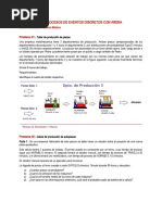 Banco de Problemas - Simulación de Eventos Discretos Con ARENA