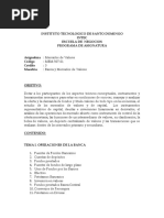 PROGRAMA MERCADOS FINANCIEROS Miercoles 2014 INTEC