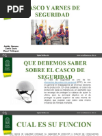 Casco y Arnes de Seguridad