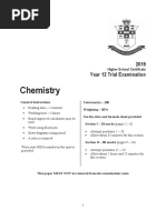 Fort ST 2019 Chemistry Trial Paper