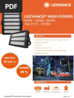 Data Sheet - Ledvance Floodlight High Power Latam