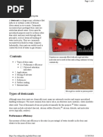 Desiccant: From Wikipedia, The Free Encyclopedia