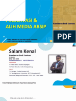 Preservasi Arsip - KBS 2021