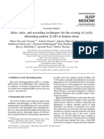 2001 Atlas, Rules, and Recording Techniques For The Scoring of Cyclic Alternating Pattern (CAP) in Human Sleep