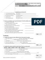 Unit 8 Short Test 1A: Grammar