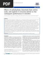 Effects of Carbohydrate Branched Chain A