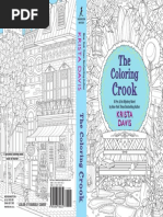 The Coloring Crook Downloadable Coloring Cover