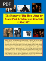 The History of Hip Hop (After 50 Years) Part 4: Talent and Conflicts (1994-1997)