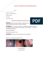 Unidad de Endoscopia y Diagnóstico Gastroenterológico