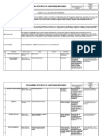 Programa Especifico de Auditoria