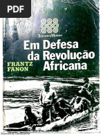 FANON, Frantz. em Defesa Da Revolução Africana