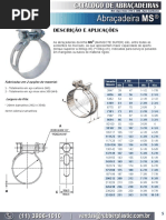 Catalogo Abraçadeiras - Msa