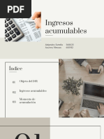 Ingresos Acumulables