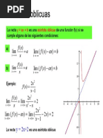 Asintota Oblicua