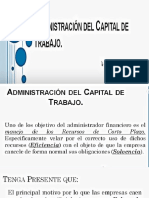 Capital de Trabajo