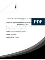 Custionario Acerca de Los Temas Ciclo de Vida de Un Sistema Informatico y Los Metodos Interactivos La Entrevista y El JAD