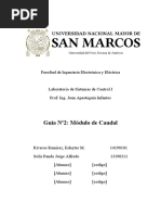 Informe 2 Modulo Caudal