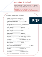 French Present Tense Activities