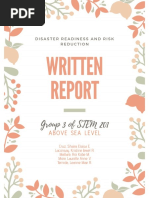 DRRR Written Report Group 3