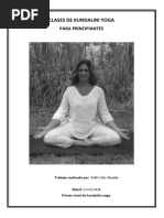 Kundalini Yoga Principiantes