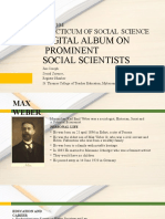 Prominent Social Scientists