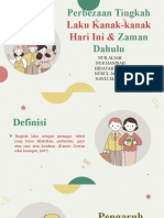 Perbezaan Tingkah Laku Kanak-Kanak Zaman Dahulu & Zaman Sekarang