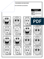 Conjunto de Actividades Conociendo Mis Emociones 6