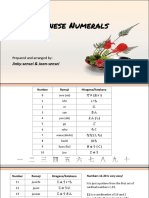 Lesson - Japanese Numerals