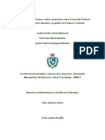 Cuadro Comparativo Administración y Educación Colombia-Panama