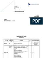 Planificare Clasa A V-A 2019-2020