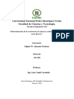 Practica #2 Suelo Corte Directo ASTM D3080