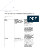 Case On Emirates: Q 1: Vision Statement