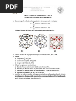 Taller 2. Estructura Cristalina de Los Materiales