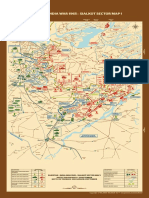 Pakistan India War 1965 Sialkot Sector Map I India War 1965 Sialkot Sector