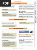 Financial Analysis Techniques