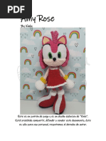 Amy Rose: by Kinlu