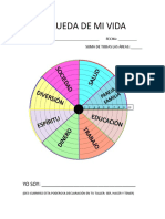 Rueda de La Vida Con Circulos