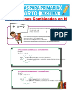 Operaciones Combinadas en Los Números Naturales para Cuarto de Primaria