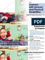 Learners With Sensory and Physical Disabilities-Course Introduction