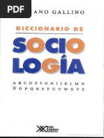 Diccionario de Sociologia