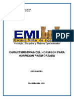 Informe Hormigon Presforzado