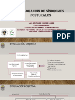 Exploración de Síndromes Posturales