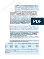 Long Quiz Week 12 Joint Arrangements - ACTG341 Advanced Financial Accounting and Reporting 1