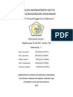 Makalah KELOMPOK 7 HACCP