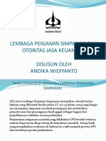 Lembaga Penjamin Simpanan Dan Otoritas Jasa Keuangan