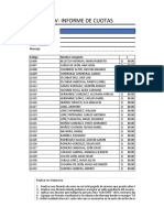 Quetzaltv-Informe de Cuotas: Código Nombre Completo 1