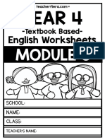 Y4 Module 3 Worsheets 2