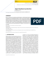 An Overview of Algae Bioethanol Production