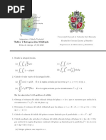 Taller 2 Integrales Multiples Vectorial